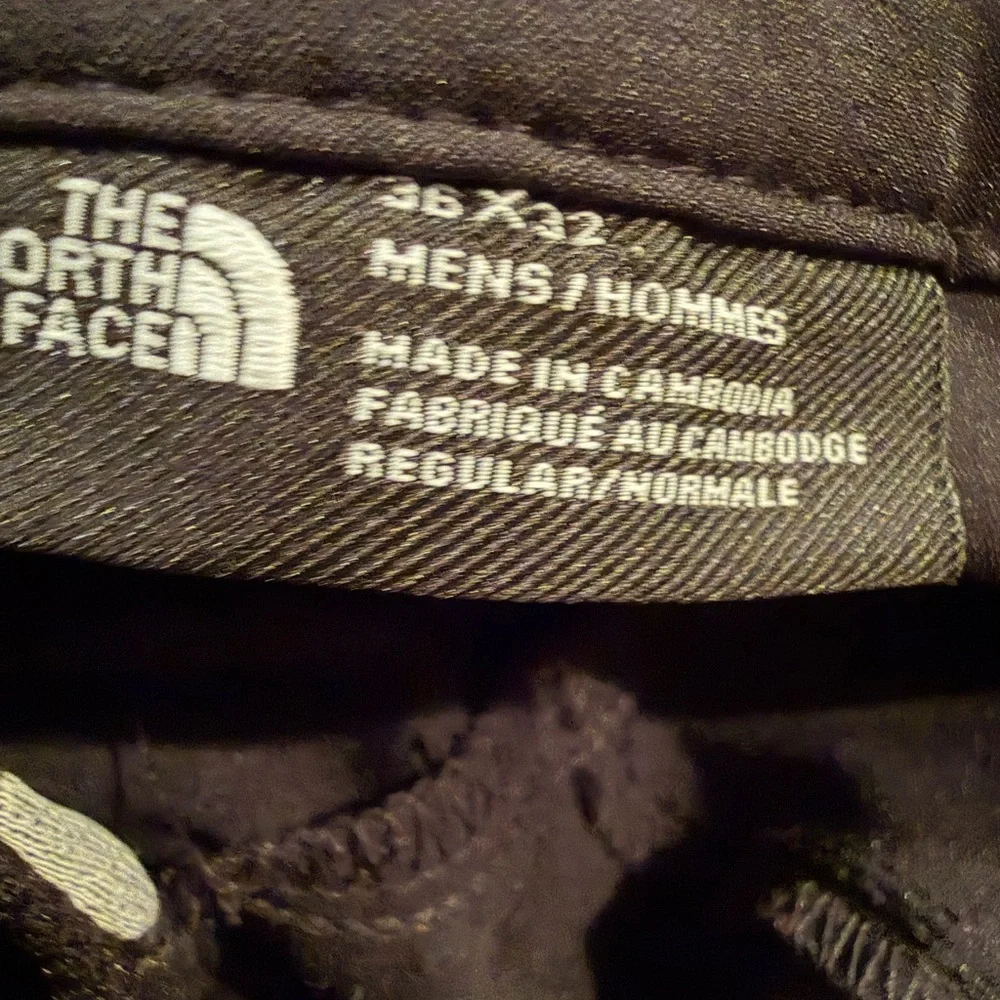 The North‎ Face Men’s Black Stretch Hiking Trail Pants 36x32 UPF 40 Outdoor Golf